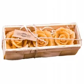 Świece - Świece z wosku pszczelego róże łubianka - miniaturka - grafika 1