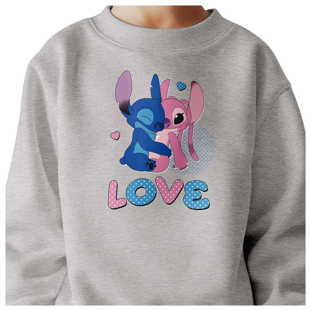 BLUZA DZIECIĘCA STITCH LOVE 134-140 DLA DZIEWCZYNKI CHŁOPCA