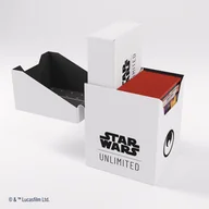 Akcesoria do gier planszowych - Gamegenic: Star Wars Unlimited - Soft Crate - White/Black - gra - miniaturka - grafika 1