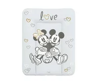 Przewijaki - Ceba Baby przewijak miękki na komodę 50x70 Disney Minnie & Mickey Grey - miniaturka - grafika 1