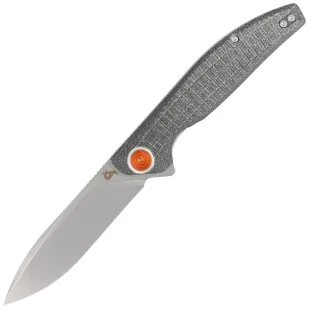 Nóż składany BlackFox Artia Green G10, Stone Washed D2 by Grigorii Matveev (BF-765 OD) - Noże - miniaturka - grafika 1