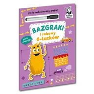Książki edukacyjne - Bazgraki i zabawy 6-latków - miniaturka - grafika 1