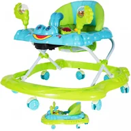 Zabawki interaktywne dla dzieci - Chodzik Śmieszek Z Blokadą I Regulacją Wysokości 5 Kolorów - miniaturka - grafika 1