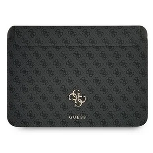 Guess Torba Sleeve GUCS13G4GFGR 13 cali szary/grey 4G Big Logo GUE1204GRY - Torby na laptopy - miniaturka - grafika 1