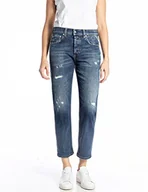 Spodnie damskie - Replay jeansy damskie maijke, 009 Medium Blue, 29W / 26L - miniaturka - grafika 1