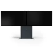 Uchwyty do monitorów - SMS New Presence Floor VC zmotoryzowany statyw o regulowanej wysokości z uchwytem na kamerę - max. 84" | max. VESA 1000x600 | obciążenie 150kg | ciemnoszary - miniaturka - grafika 1