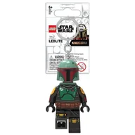 Breloczki dla dzieci - Brelok LEGO Star Wars Boba Fett LGL-KE188 z latarką - miniaturka - grafika 1