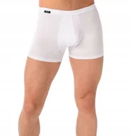 Majtki męskie - Zestaw męski bokserki i podkoszulek Deli biały Biały L - miniaturka - grafika 1