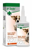 Pielęgnacja uszu i oczu zwierząt - Dr Seidel Płyn do przemywania okolic oczu dla psów i kotów 75ml - miniaturka - grafika 1