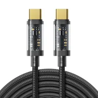 Kable USB - Joyroom kabel przewód USB Typ-C - USB Typ-C 100W 2m czarny S-CC100A20 - miniaturka - grafika 1