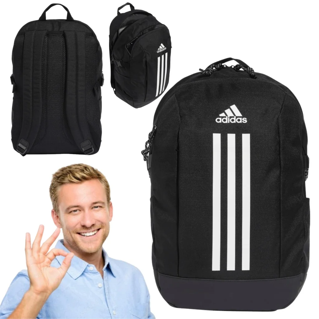 PLECAK SZKOLNY MŁODZIEŻOWY TORNISTER DLA CHŁOPCA DZIEWCZYNKI 26L ADIDAS
