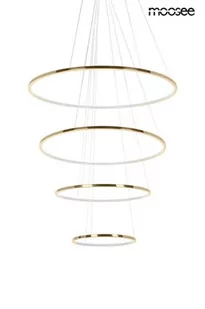 MOOSEE lampa wisząca RING SLIM M złota - Lampy sufitowe - miniaturka - grafika 1