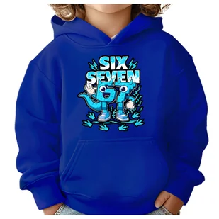 BLUZA DZIECIĘCA Z KAPTUREM 67 SIX SEVEN KLOCKI VIRAL 122-128 PREZENT - Bluzy dla dziewczynek BLUZA DZIECIĘCA Z KAPTUREM 67 SIX SEVEN KLOCKI VIRAL 122-128 PREZENT - Bluzy dla dziewczynek - miniaturka - grafika 1