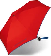 Parasole - Parasol kieszonkowy Benetton Ultra Mini czerwony - miniaturka - grafika 1