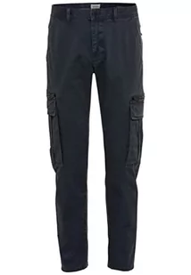 Camel Active Męskie Spodnie Rekreacyjne Tapered Fit Toronto Cargo, Granatowy, 34W / 30L - Spodenki męskie - miniaturka - grafika 1