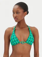 Stroje kąpielowe - Seafolly Dół od bikini Sorrento 40426-277 Zielony - miniaturka - grafika 1