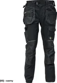 Odzież robocza - CERVA DAYBORO spodnie - męskie spodnie robocze, odblaskowe elementy, 100 % TRIFIBETEX - czarny 52 - miniaturka - grafika 1