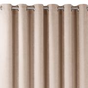 Zasłony - Zasłona MILANA kolor pudrowy róż styl klasyczny srebrne przelotki metalowe srebrne szenila 220x300 homede - CURT/HOM/MILANA/CHEN - miniaturka - grafika 1