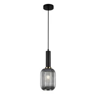 Lampy sufitowe - Italux Antiola PND-5588-1M-BK+SG PND-5588-1M-BK+SG - miniaturka - grafika 1