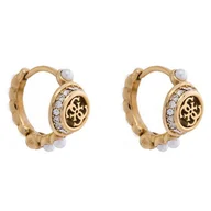 Kolczyki - Kolczyki Guess JUBE05 518JW Złoty - miniaturka - grafika 1