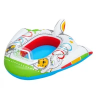 Samochody i pojazdy dla dzieci - Łódka statek kosmiczny/dźwięk 104x99 cm Bestway - miniaturka - grafika 1