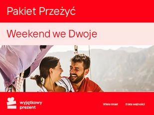 Pakiet Przeżyć Weekend we Dwoje - Wyjątkowy Prezent - kod - Kody i doładowania cyfrowe - miniaturka - grafika 1