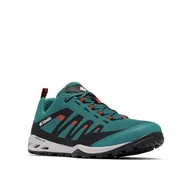 Buty trekkingowe męskie - Columbia Men's Vapor Vent, Low Rise Trekking and Hiking Shoes, River Blue/Dark Sienna, 7.5 - miniaturka - grafika 1