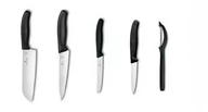 Obieraczki - Victorinox Zestaw 4 noży + obieraczka - miniaturka - grafika 1