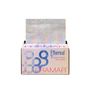Framar 5x11 Pop Ups Ethereal 500 Sheets – Folia W Arkuszach W Kolorze Opalizującym, 500szt - Pozostałe akcesoria fryzjerskie - miniaturka - grafika 1