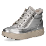 Kozaki damskie - Caprice Damskie 9-26280-45 modne kozaki, Silver Comb, 38 EU szerokie, Silver Comb., 38 EU szeroki - miniaturka - grafika 1