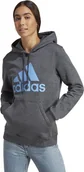 Bluzy damskie - Adidas Bluza adidas Big Logo FL R HD IC9845 - miniaturka - grafika 1