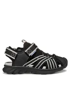 Buty dla chłopców - Geox Sandały J Airadyum Bo J55F1A 1454 C0017 S Czarny - miniaturka - grafika 1