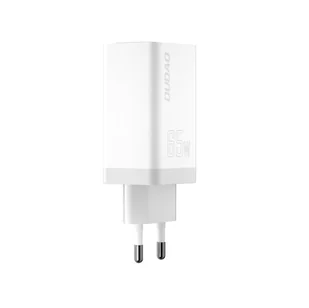 Dudao GaN szybka ładowarka sieciowa 65 W USB / 2x USB Typ C Quick Charge Power Delivery (azotek galu) biały (A7xs white) - Ładowarki do telefonów - miniaturka - grafika 6