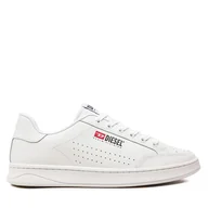 Sneakersy męskie - Sneakersy Diesel S-Athene Vtg Y03282 P6325 T1003 Biały - miniaturka - grafika 1