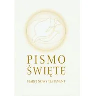 Religia i religioznawstwo - Wydawnictwo Św. Wojciecha Pismo Święte Stary i Nowy Testament B5 białe - Święty Wojciech - miniaturka - grafika 1