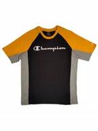 Koszulki męskie - CHAMPION CREWNECK T-SHIRT KK001 NBK/LCO/NOX - miniaturka - grafika 1