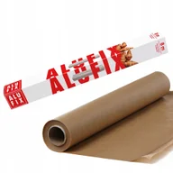 Folia, papier śniadaniowy, serwetki - Alufix Papier Do Pieczenia Piekarnika Pergamin Spożywczy Brązowy Rolka 8m - miniaturka - grafika 1