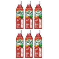 Soki i napoje niegazowane - Pure Plus Napój z aloesem - Granat zestaw 6 x 500 ml - miniaturka - grafika 1