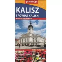 Plan Kalisz i powiat kaliski 1:12 000 / 1:60 000 - Plan - Atlasy i mapy - miniaturka - grafika 2