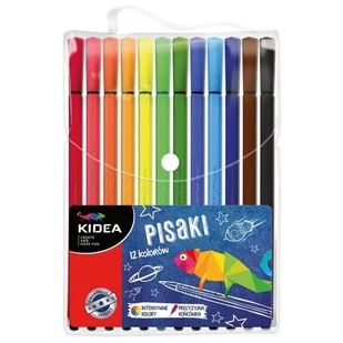 Derform Pisaki Kidea 12 kolorów - Przybory szkolne - miniaturka - grafika 3