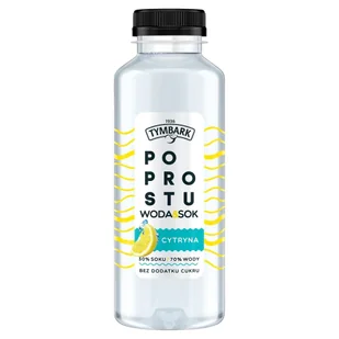 Tymbark Po Prostu woda&sok cytryna jabłko 400 ml - Woda - miniaturka - grafika 1