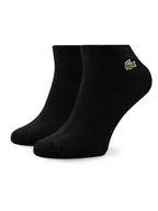 Skarpetki damskie - Lacoste Skarpety Niskie Unisex RA4184 Czarny - miniaturka - grafika 1