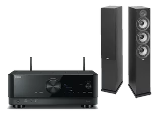 Yamaha RX-V4A (czarny) + Debut 2.0 F6.2 (czarny) - Zestawy stereo - miniaturka - grafika 1