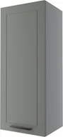 Meble kuchenne - Bergamo Szafka Wisząca Wysoka W4/45 Szary Mat - miniaturka - grafika 1
