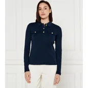 Bluzki damskie - Tommy Hilfiger Polo | Slim Fit - miniaturka - grafika 1