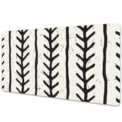 Podkładki na biurko - Mata z nadrukiem na biurko Wzór w jodełkę 90x45 cm - miniaturka - grafika 1