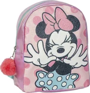 Plecaki - Plecak casual Myszka Minnie różowy 19 x 23 x 8 cm - miniaturka - grafika 1