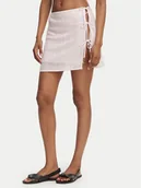 Spódnice - Guess Spódnica plażowa E6GD05 KBMV0 Różowy jasny Regular Fit - miniaturka - grafika 1