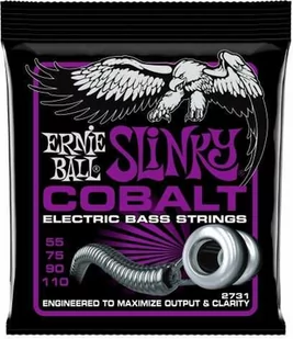 Ernie Ball Cobalt Slinky Electric Bass Guitar Strings 2731 - Struny gitarowe  - miniaturka - grafika 1