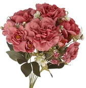 Sztuczne kwiaty - SZTUCZNE KWIATY ROŚLINY BUKIET GAŁĄZKI KWIATY DUŻY BUKIET - miniaturka - grafika 1